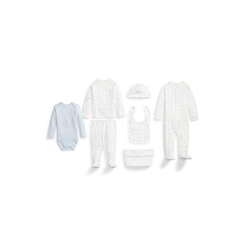 Ralph Lauren | Baby Boys or Girls Organic Cotton Gift Set, 7 Piece商品图片,