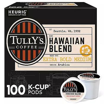 商品Tully's Coffee Hawaiian Blend K-Cup Pods (100 ct.)图片