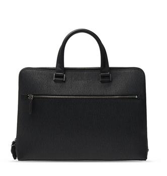 商品Salvatore Ferragamo | Grigio Revival Black Leather Briefcase,商家Jomashop,价格¥5995图片