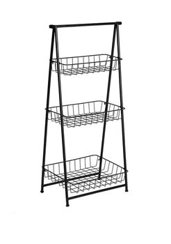 Honey Can Do | 3 Tier Folding A Frame Entryway Shelf商品图片,