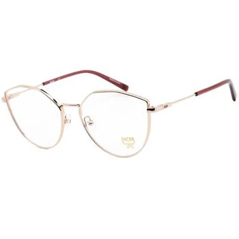 MCM | MCM Women's Eyeglasses - Clear Demo Lens Rose Gold Oval Shape Frame | MCM2151 780 2.4折×额外9折x额外9.5折, 独家减免邮费, 额外九折, 额外九五折