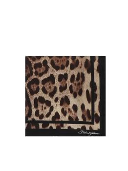 Dolce & Gabbana | Dolce & Gabbana Leopard-Printed Scarf,商家Cettire,价格¥1369