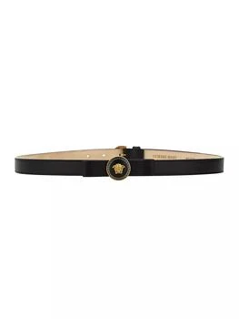 Versace | Gianni Ribbon Leather Bow Belt,商家Saks Fifth Avenue,价格¥2963