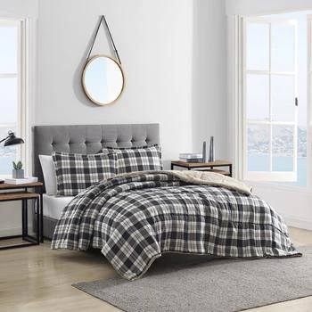 Nautica | Nautica Lewes Grey King Reversible Comforter & Sham Set,商家Premium Outlets,价格¥1229