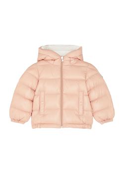 moncler kids, Moncler | KIDS Salzman pink quilted shell jacket (12-14 years)商品图片 