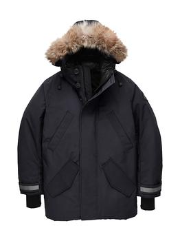加拿大lululemon, Canada Goose | Edgewood Coyote Fur-Trim Down Parka商品图片 