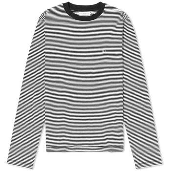 ANINE BING | Anine Bing Long Sleeve Rylan Striped T-Shirt 