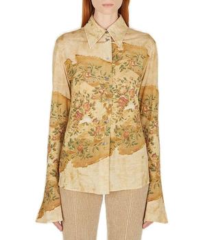 推荐Acne Studios Floral-Printed Buttoned Shirt商品