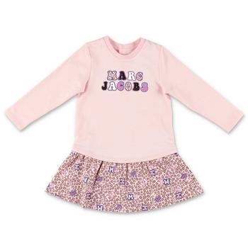 The Marc Jacobs Kids Logo Printed Long-Sleeved Dress product img
