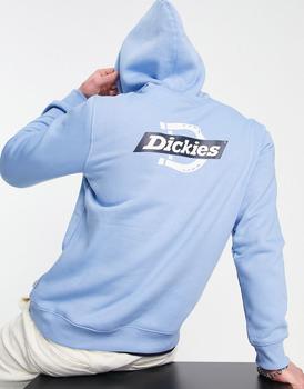 迪克斯怎么样, DICKIES | Dickies Ruston back print hoodie in blue商品图片 7.4折起