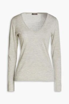 推荐Mélange cashmere sweater商品