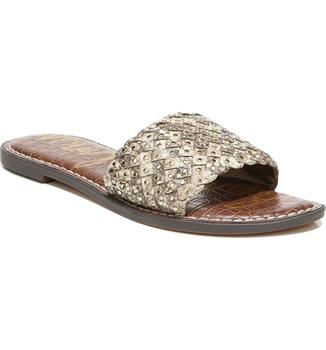 sam edelman拖鞋, Sam Edelman | Geraldine Embellished Slide Sandal商品图片 2.4折起