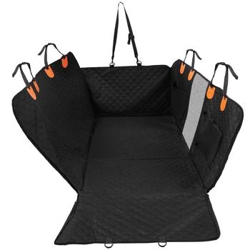 Global Bazaar | Dog Car Back Seat Cover with Zipper and Mesh Window,商家Premium Outlets,价格¥723