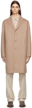 艾克妮衣服, Acne Studios | Tan Double Face Coat商品图片 3.5折
