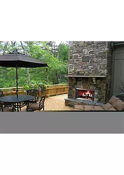 Majestic Home Pet, Majestic Pet Products | Majestic MONTANA-36 36 in. Montana Outdoor Stainless Steel Wood Fireplace with Traditional Refractory商品图片 