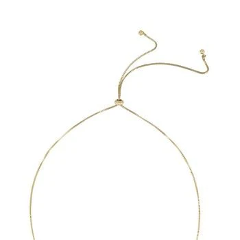 Ettika Jewelry | Delicate Crystal Statements 18k Gold Plated Adjustable Necklace ONE SIZE ONLY,商家Verishop,价格¥494