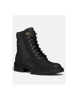 coach鞋, Coach | Coach Lorimer Military Biker Boot 6, Colour: Black商品图片 