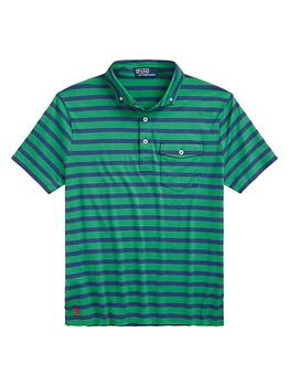 推荐Cotton Jersey Striped Polo Shirt商品