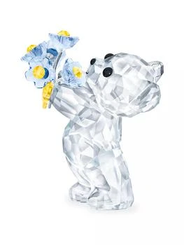 Swarovski | Kris Bear Forget-Me-Not Crystal Figurine,商家Saks Fifth Avenue,价格¥743