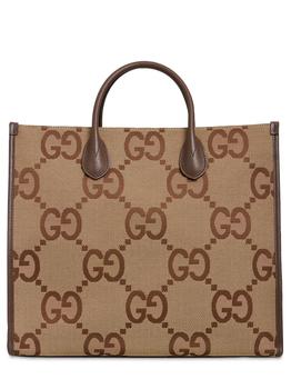 古驰托特包, Gucci | Jumbo Gg Canvas Tote Bag商品图片 