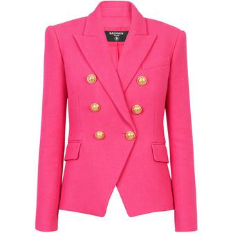 转运珠真假, Balmain | 棉质珠地外套商品图片 