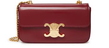 celine腋下包怎么样, Celine | Chain Shoulder Bag In Shiny Calfskin商品图片 