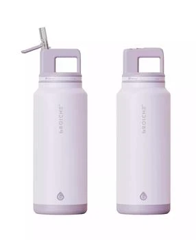 GROSCHE | Alpine Flip 'N Sip Insulated, Leakproof Water Bottle with Straw, 40 OZ-2pk,商家Macy's,价格¥626