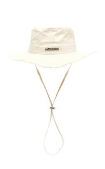 推荐Jacquemus - Le Bob Artichaut Cotton Bucket Hat - White - EU 56 - Moda Operandi商品