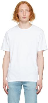 Vince | White Garment Dye T-Shirt商品图片,5折