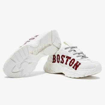 推荐【享贝家】ZY- MLB BOSTON厚底增高休闲老爹鞋 男女同款 白色 3ASHC201N-43IVS ( 32SHC2-111-B-43I )商品