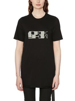 Rick Owens是什么牌子, Rick Owens | Rick Owens DRKSHDW Logo Printed Crewneck T-Shirt商品图片 6.7折