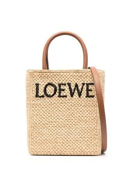 推荐LOEWE - Logo Raffia Tote Bag商品