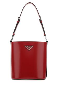 Prada | PRADA Bucket bag in red leather商品图片,7折