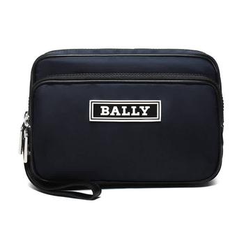 bally钱包腰包, Bally | Blue Nylon Enton Clutch Bag商品图片 3.1折