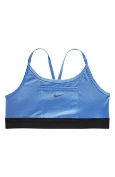 NIKE | Kids' Dri-FIT Indy Metallic Sports Bra,商家Nordstrom Rack,价格¥124