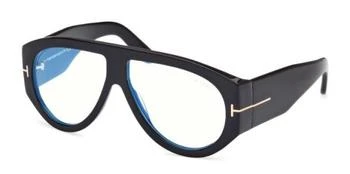 Tom Ford | Blue Light Block Pilot Men's Eyeglasses FT5958-B 001 60 4.4折, 满$75减$5, 满减