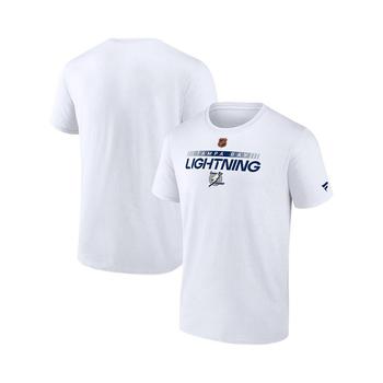 Fanatics | Men's Branded White Tampa Bay Lightning Special Edition 2.0 Authentic Pro T-shirt商品图片,