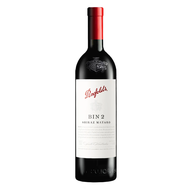 推荐奔富BIN2设拉子玛塔罗红葡萄酒750ml澳大利亚进口假一赔十支持验证商品