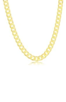 SIMONA | Goldtone Plate Cuban Chain Necklace,商家Nordstrom Rack,价格¥895