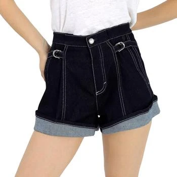 推荐Ladies Blue Recycled Denim Shorts商品