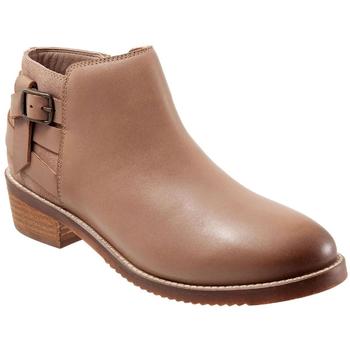推荐SoftWalk Womens Raleigh Leather Almond Toe Ankle Boots商品