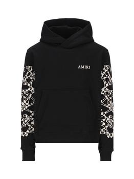 AMIRI | Amiri Logo-Printed Bones Hoodie商品图片,5.7折
