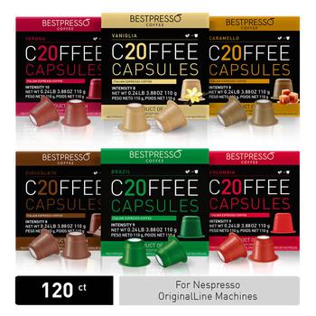 商品Variety Nespresso Compatible Coffee Pod  groceries 100VARI-6,商家Jomashop,价格¥365图片