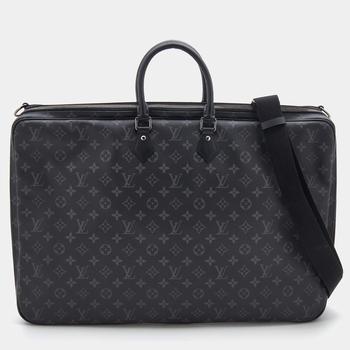 lv包图片, [二手商品] Louis Vuitton | Louis Vuitton Monogram Eclipse Canvas Two Hanger Garment Cover商品图片 