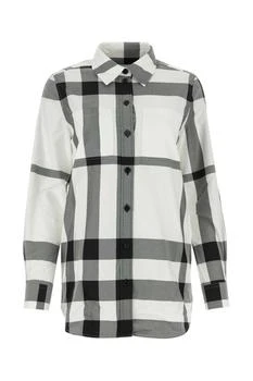 Burberry | Burberry Checked Long-Sleeved Shirt 7.6折