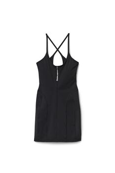 product ATHLETIC LOGO ZIP DRESS IN STRETCH KNIT image