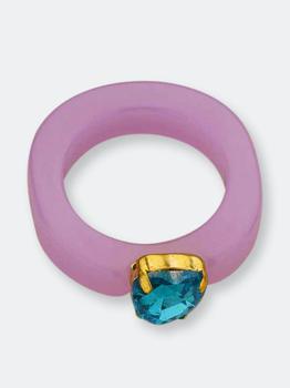 tissot lovely怎么样, Ettika Jewelry | Lovely Resin Crystal Heart Ring商品图片 