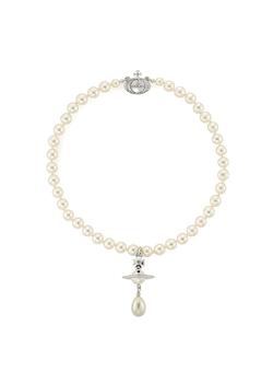 Vivienne Westwood | one row pearl drop choker platinum商品图片,