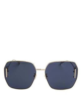 Gucci | Gucci Eyewear Geometric Frame Sunglasses 7.1折, 独家减免邮费