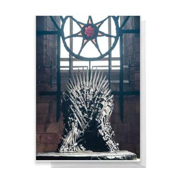 商品Iron Throne Greetings Card图片
